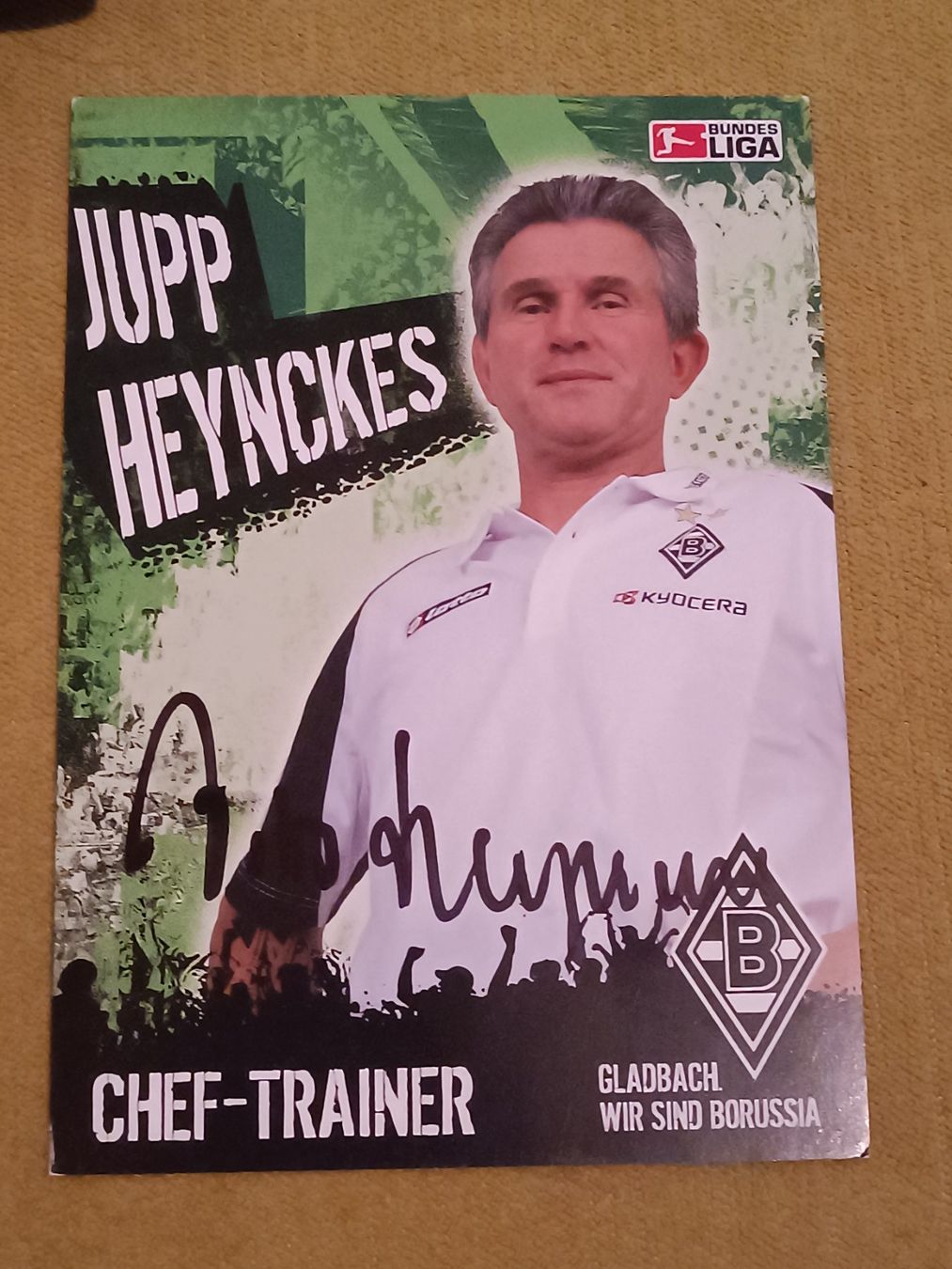 Autographes: Jupp Heynckes - handsigniert – D'occasion à Menziken par Autogramme