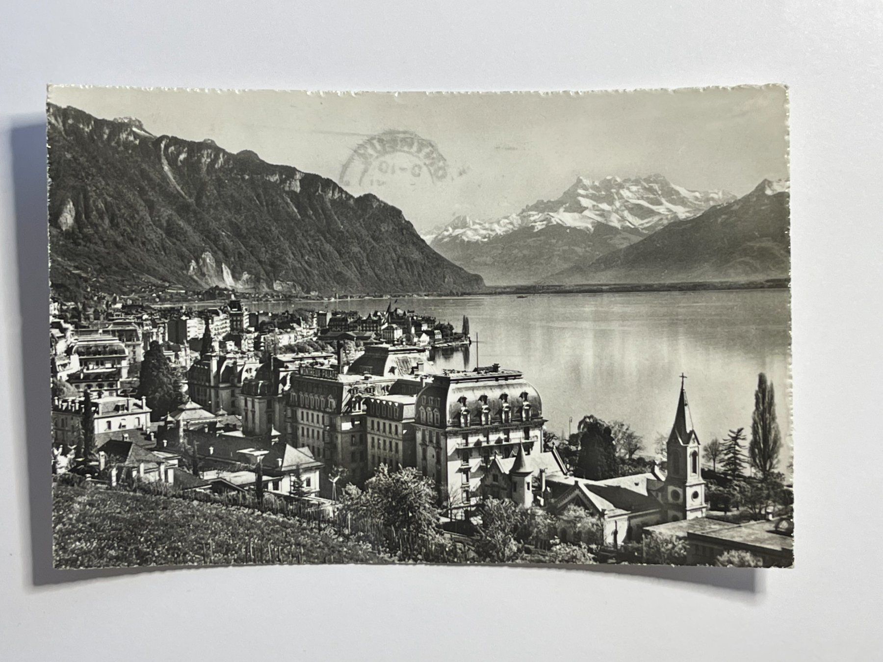 Ansichtskarten: Montreux – Gebraucht aus Steg VS von _vinci_