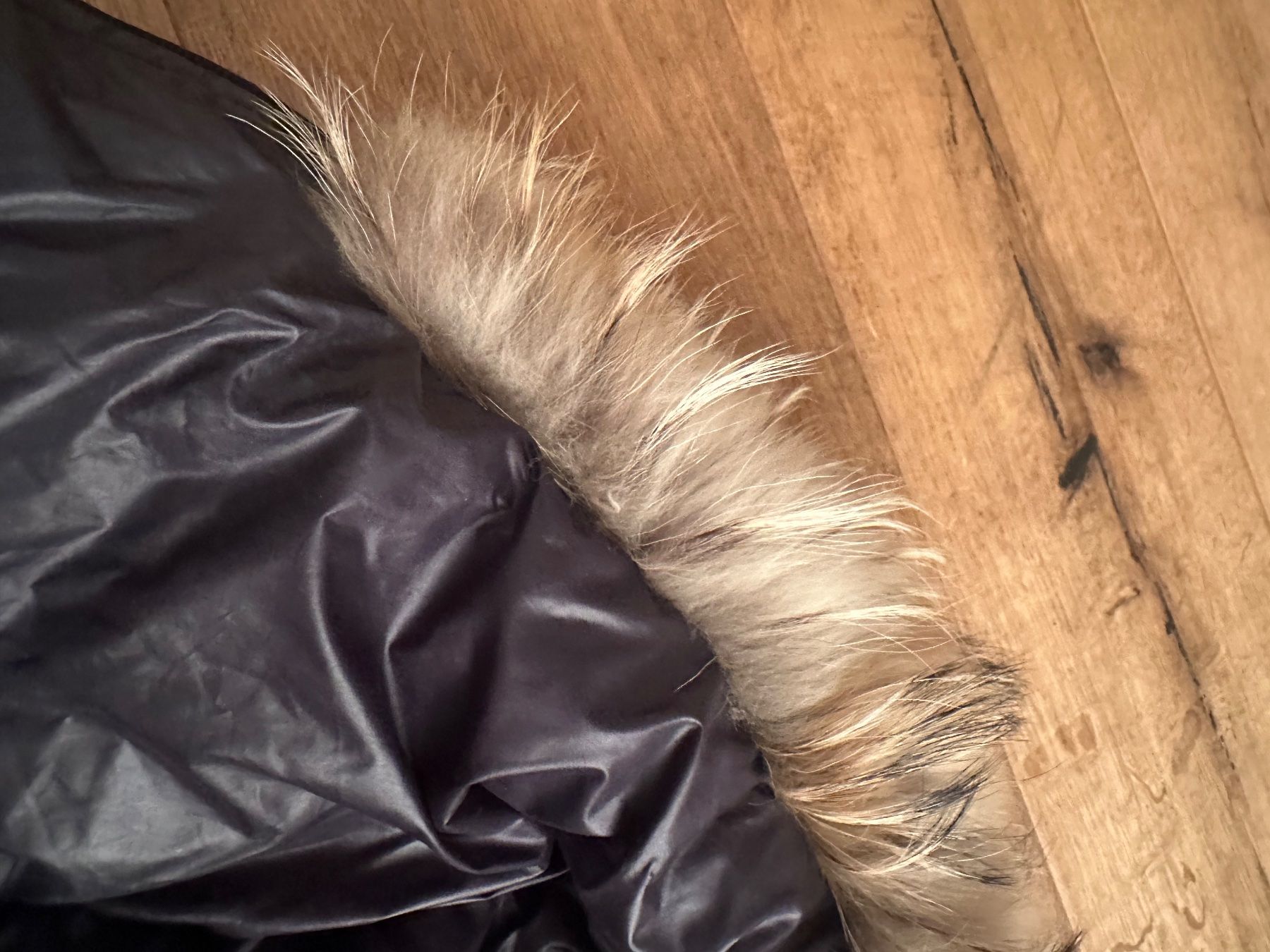 Moncler Vestes: Moncler winter jacket with fur , size 2 black – Neuf (Voir description) à Confignon par lynningva 2
