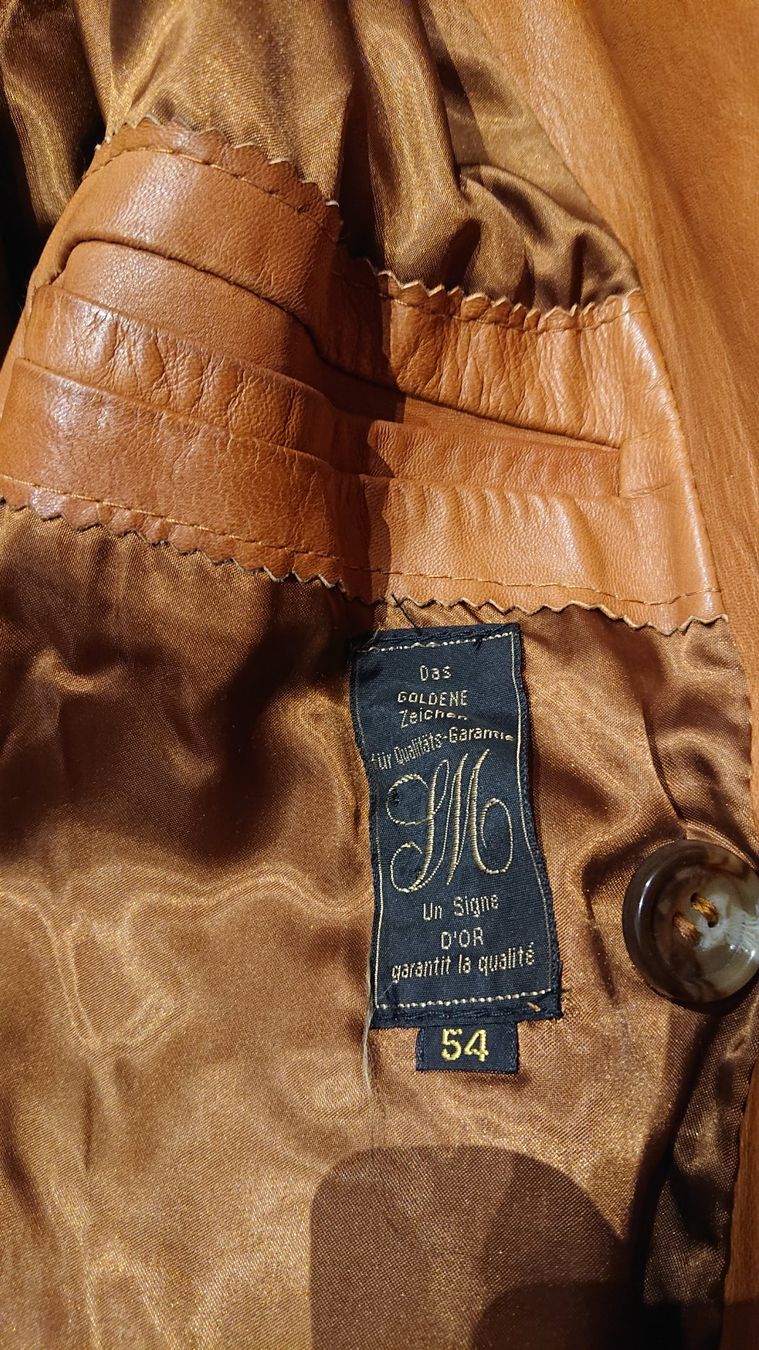 Cappotti: Vintage Ledermantel (Gr 54) – Usato da Grenchen venduto da Zombiepolizist 2
