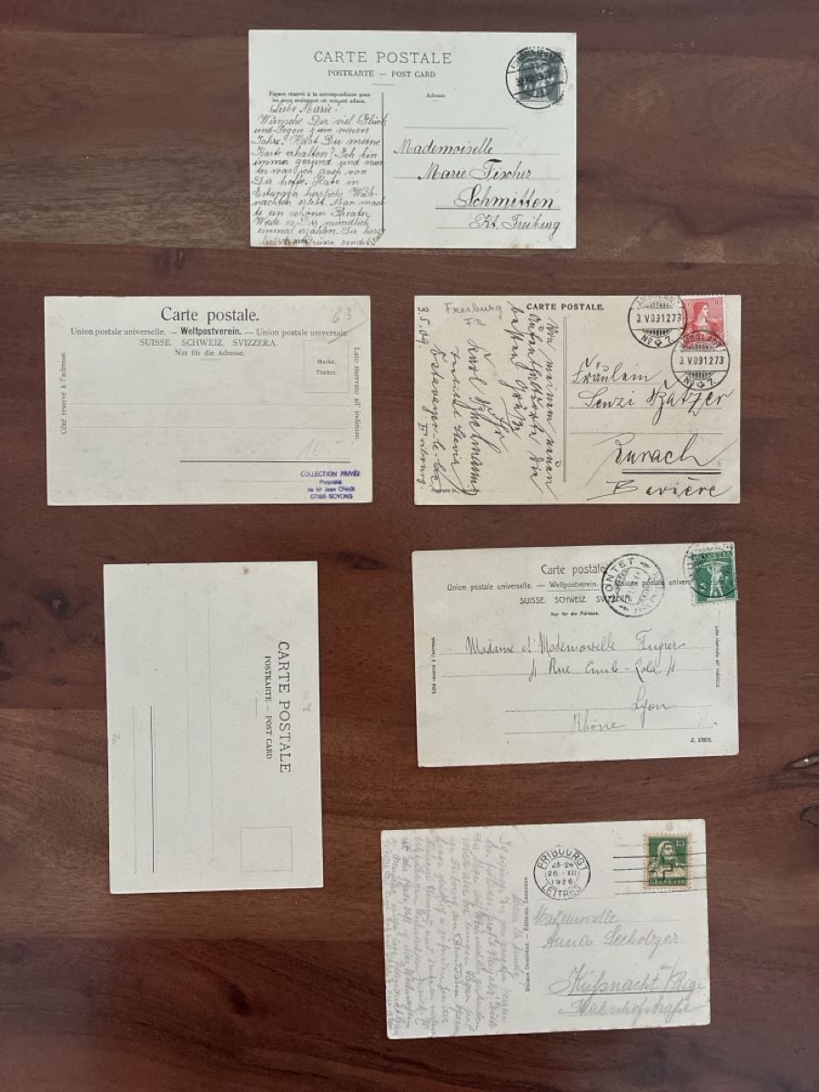 Cartes postales: 6 Ansichtskarten Schweiz von Estavayer FR – D'occasion à Oftringen par Cla.vD.74 1