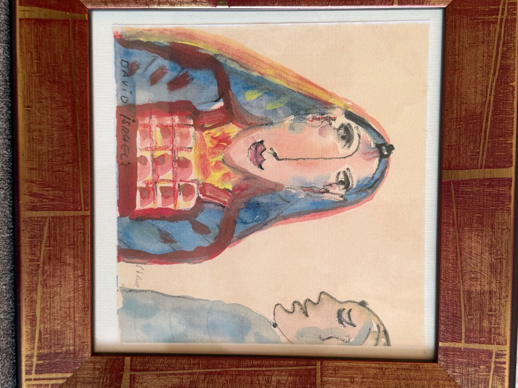 Gemälde: David Isreali Original Gemälde – Gebraucht aus Basel von PAUL_ART 2
