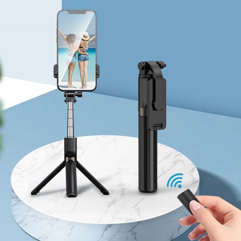Stative & Köpfe: Pêche selfie stick rotatif en trépieds télécommande 103cm – Neu und originalverpackt aus Morges von All4nature 1