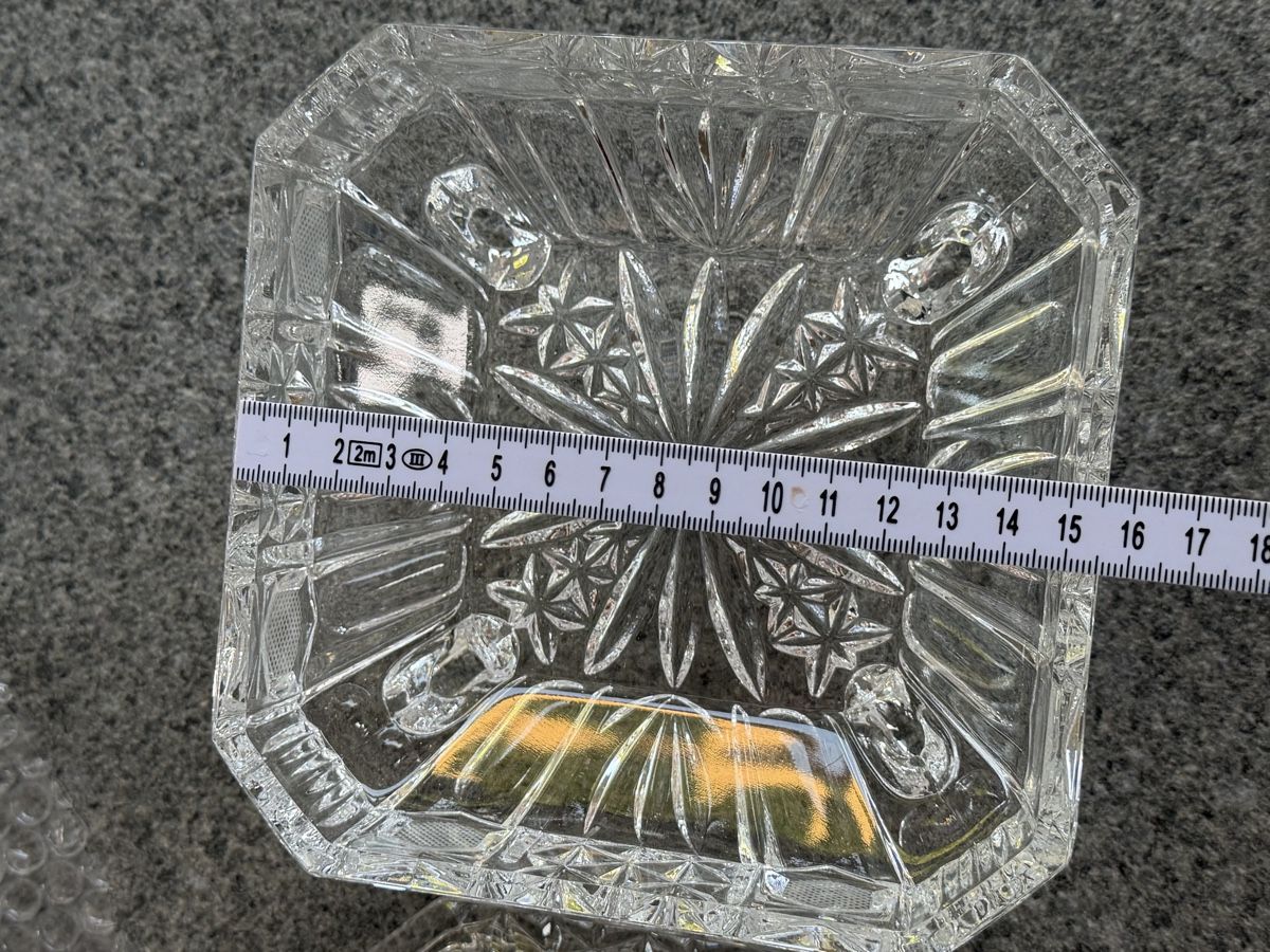 Bicchieri: Glasdose mit Deckel Kristall Glas  – Usato da Deitingen venduto da Himhip 2