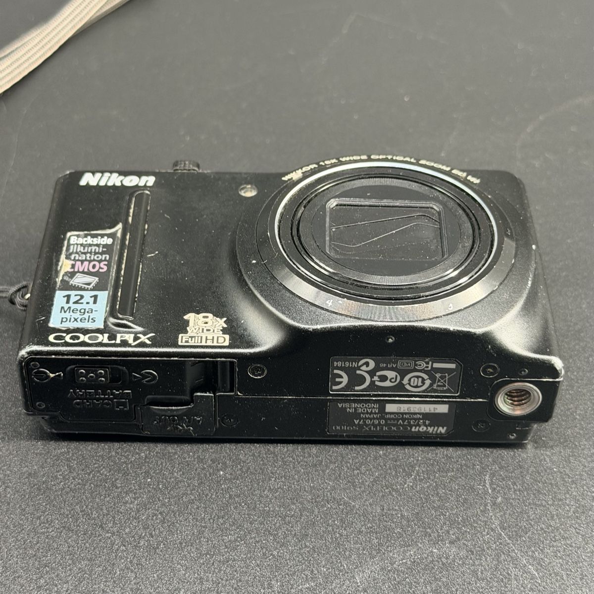 Nikon Kamera: Nikon Coolpix S9100 testée + batterie + chargeur + SD – Gebraucht aus Vessy von _Callidus_ 8