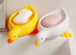 Porte-savon forme canard, Accessoire de salle de bain, 2pcs
