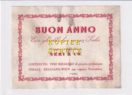 Etikette - Buon Anno (Neri & Co.)