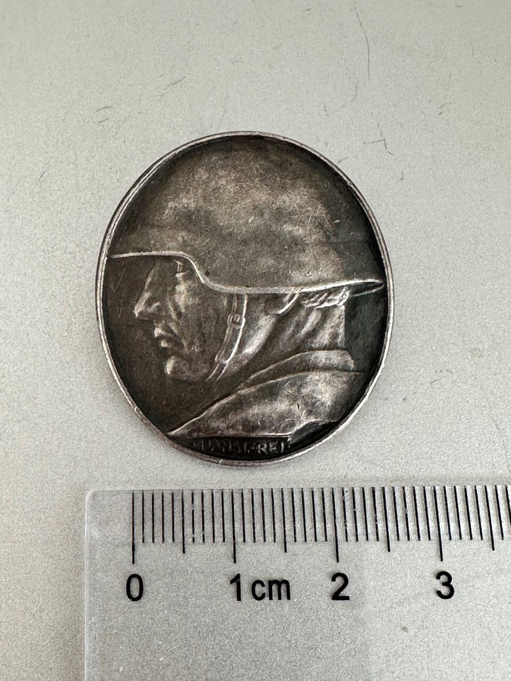 Medaglie: Silber Abzeichen Brosche, 1918 – Usato da Onex venduto da Antiqueshow 3