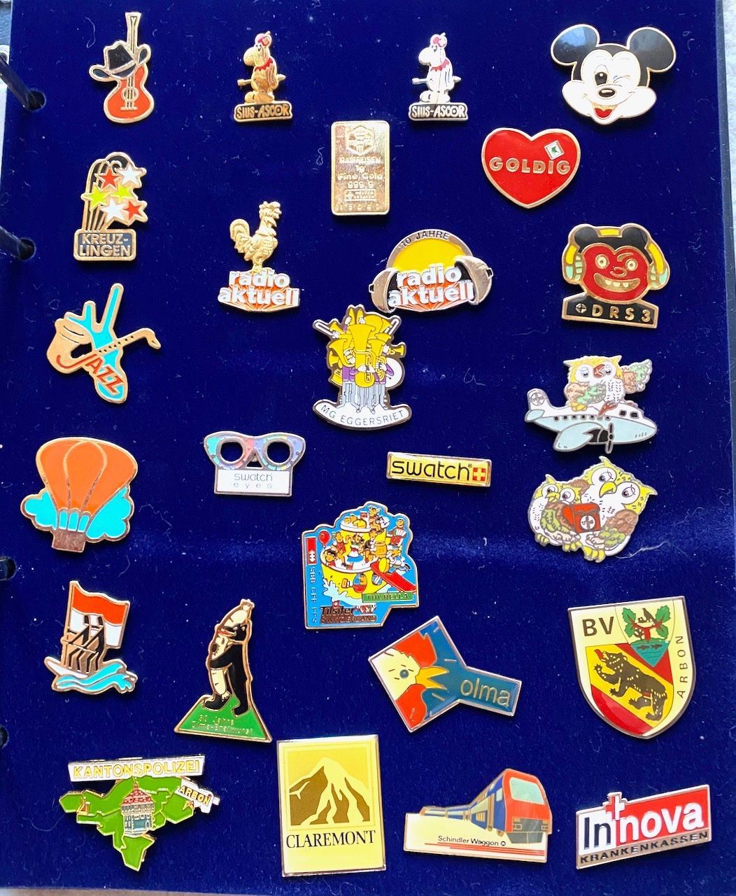 Albums: Pin Sammlung , diverse  Vintage 175  Stk.! – D'occasion à Uster par ros_pym8 5