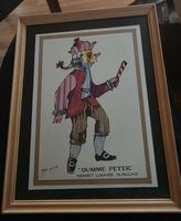 Bild Dumme Peter Figur Basler Fasnacht von Roger Magne