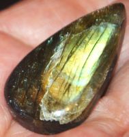 Cabochon L-1099 – Flash Labradorit– 41,5x23x7mm