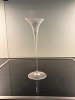 Kerzenhalter Glas spitze Tülle weiss Rosenthal 80er Jahre