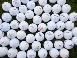 100 Golfbälle gebraucht   **SCHNÄPPCHEN**