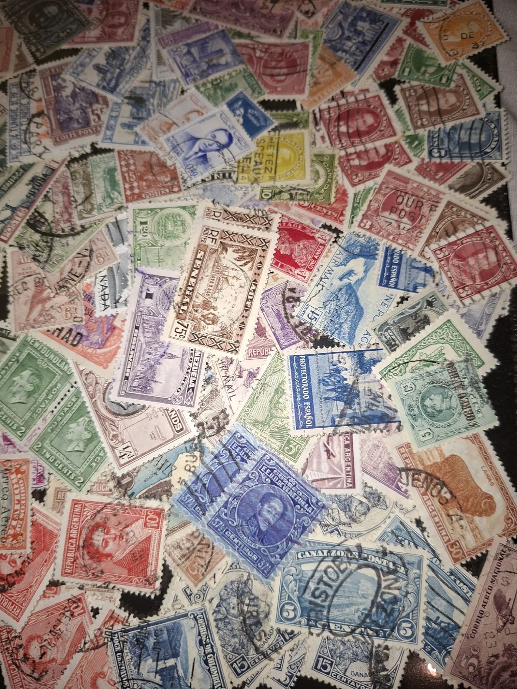 Alle Briefmarken: Lot Ausland 1# – Gebraucht aus Balgach von SIMEON27 1