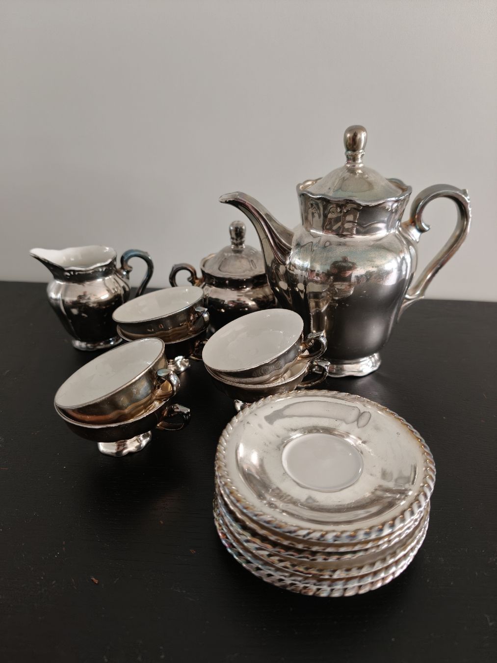 Set di piatti: RW Bavaria Kaffee- oder Teeservice, vintage, Feinsilber – Usato da Reinach BL venduto da Geistertreiber 6
