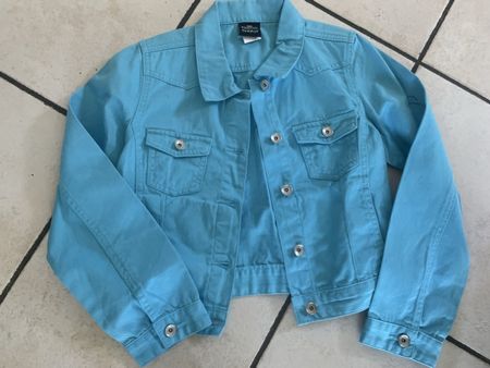 Texstar Jeans Jacke, hellblau, Gr. 140, Neu