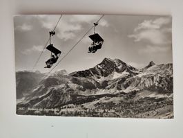 Braunwald-Sessellift mit Tödi Ortstock u. Hoher Turm ca.1960