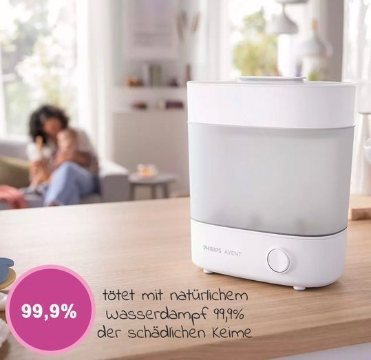 Philips Baby-Mahlzeiten: PHILIPS Avent Dampf-Sterilisator SCF291/00 – Neu und originalverpackt aus Basel von Seifehuesli 5