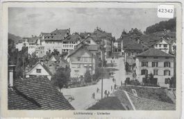 Lichtensteig - Untertor - animee belebt
