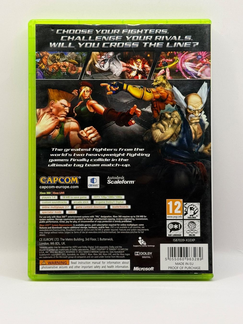 Capcom Giochi: Street Fighter X Tekken - Xbox 360 - CIB – Usato da Dietikon venduto da gab_qz7y 1