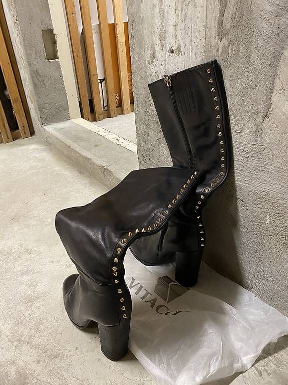 Damenschuhe: Hohe Lederstiefel große 39 – Gebraucht aus Pratteln von davidjg78 2