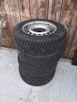 Winterräder Hankook 15 Zoll Stahlfelgen gebraucht