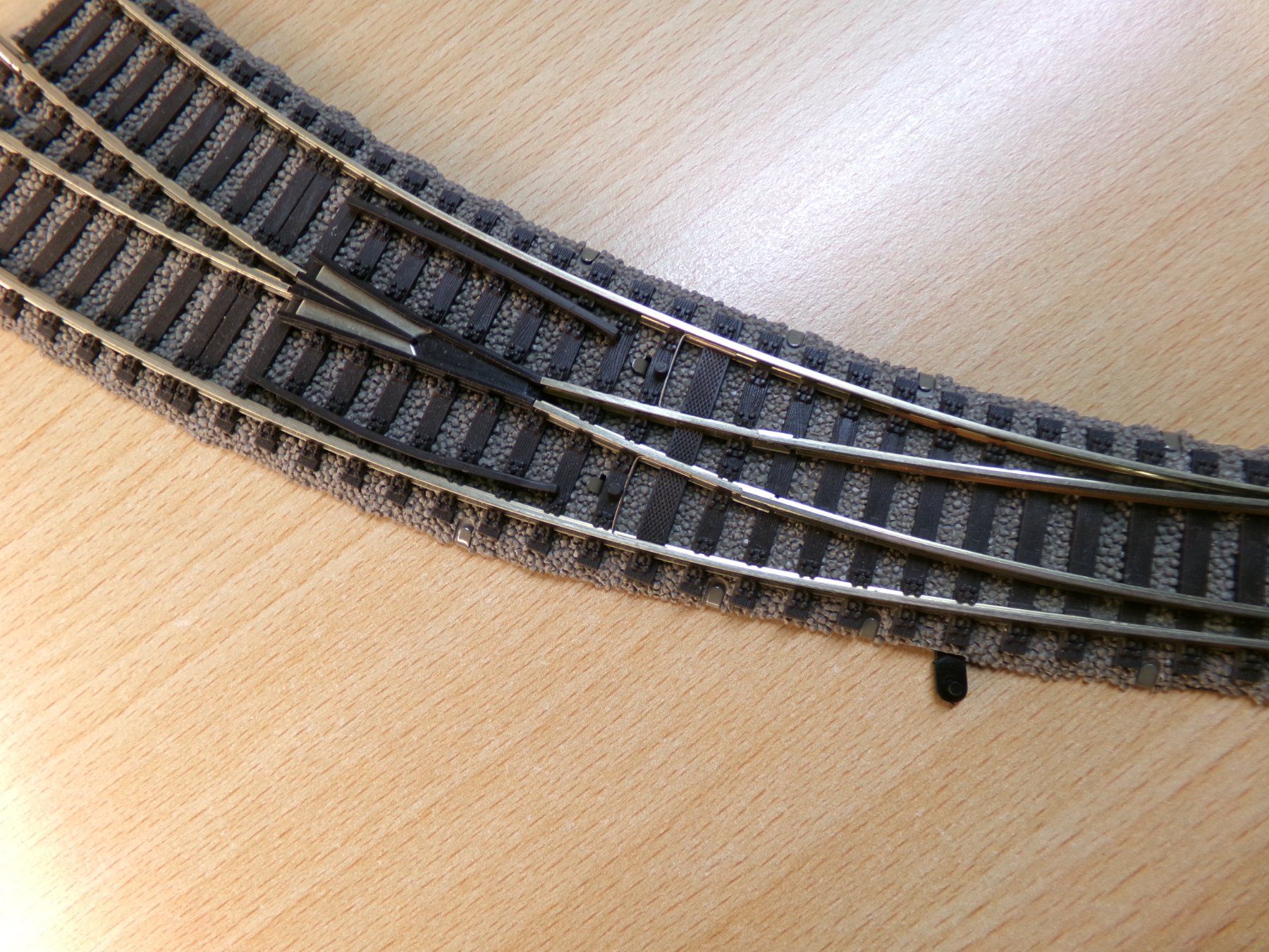 Fleischmann Modelleisenbahnen: Fleischmann H0 Profigleis Bogenweiche rechts 6175 – Neu (gemäss Beschreibung) aus Hombrechtikon von Se9 2