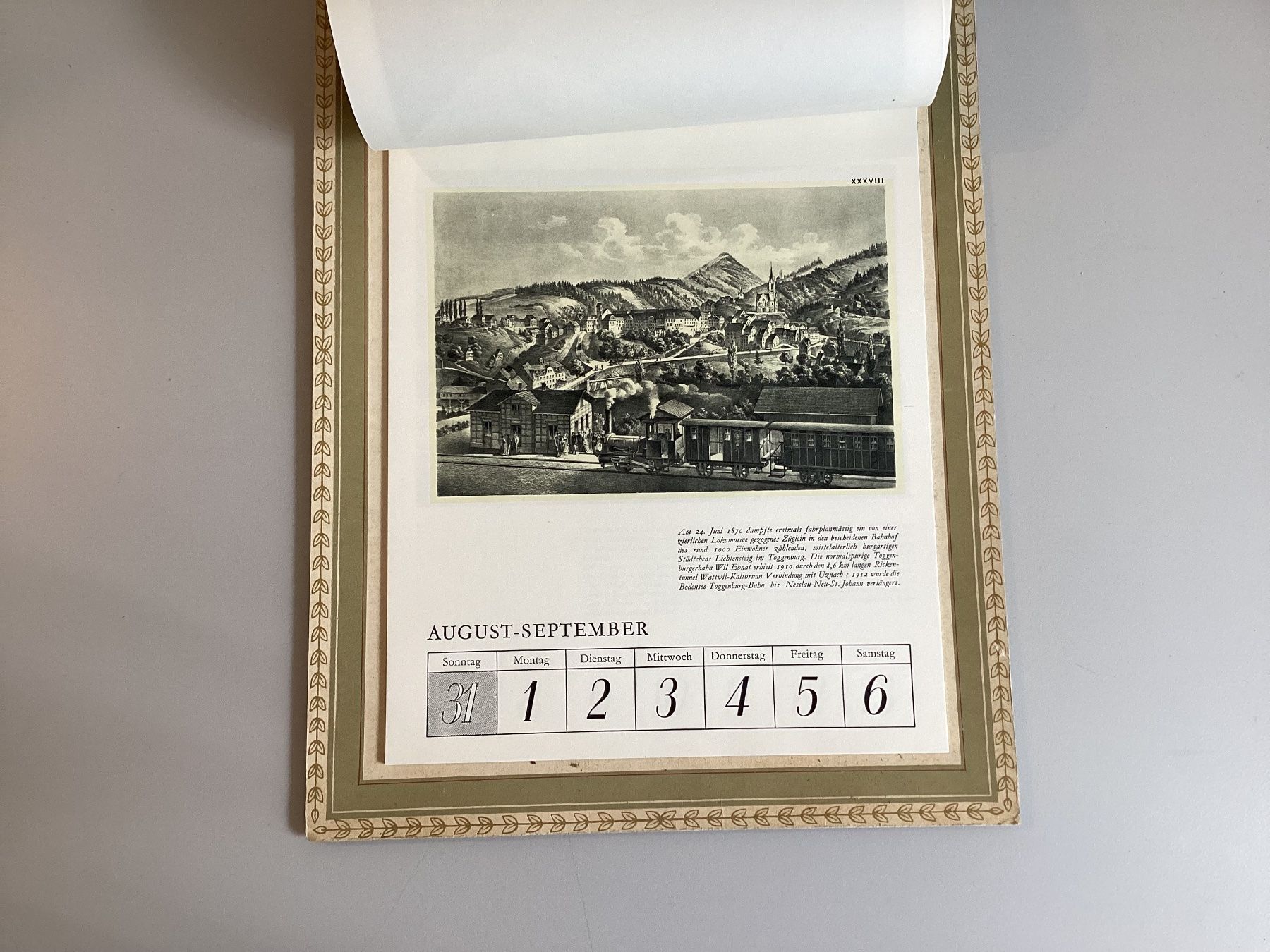 Calendari: CFF - Calendrier 1947 – Usato da Vouvry venduto da marius09 4