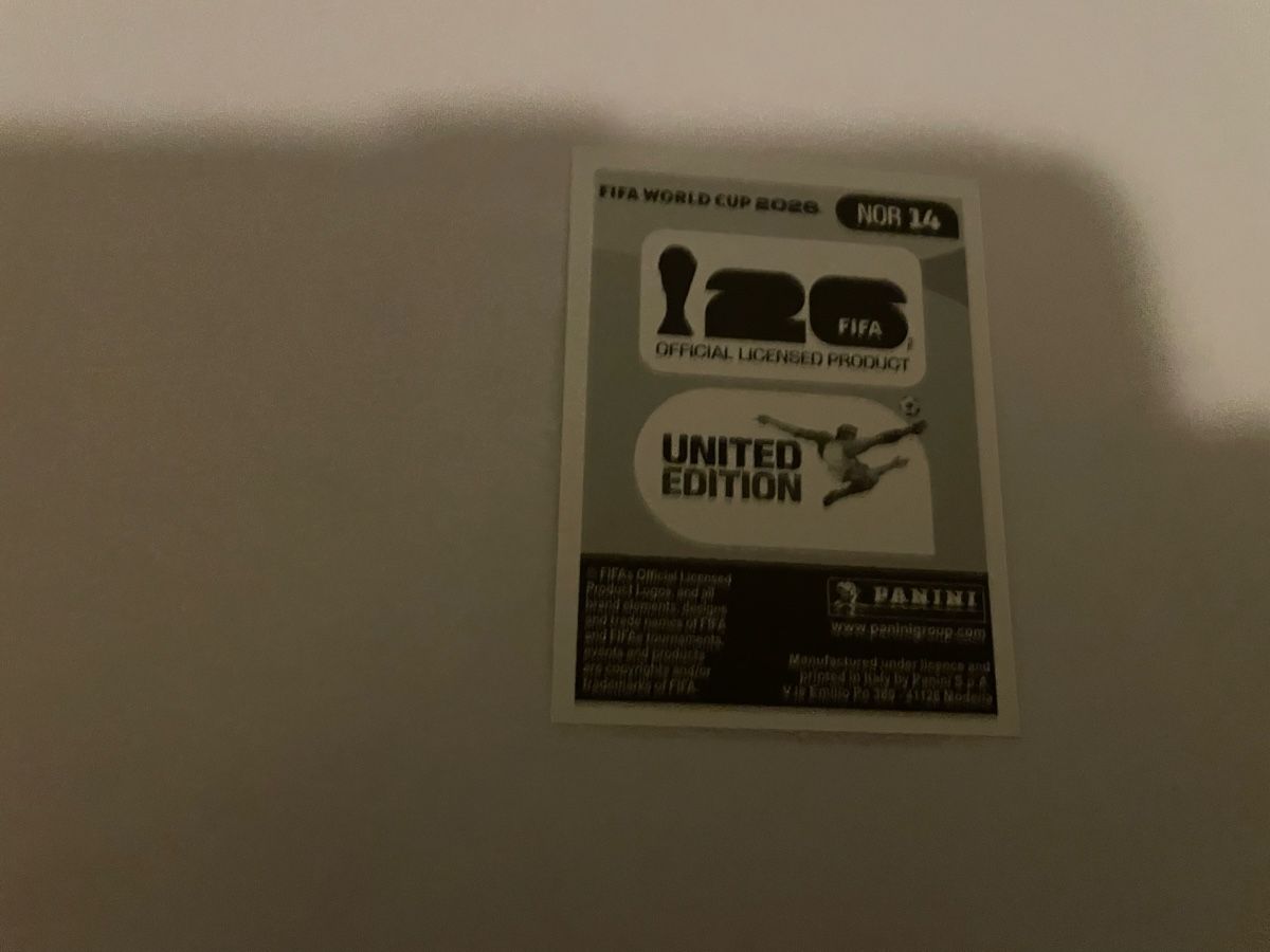 Panini Carte collezionabili: FIFA WM 2026 Patrick Berg NOR 14 – Nuovo (secondo la descrizione) da Winterthur venduto da Cobraforce 1