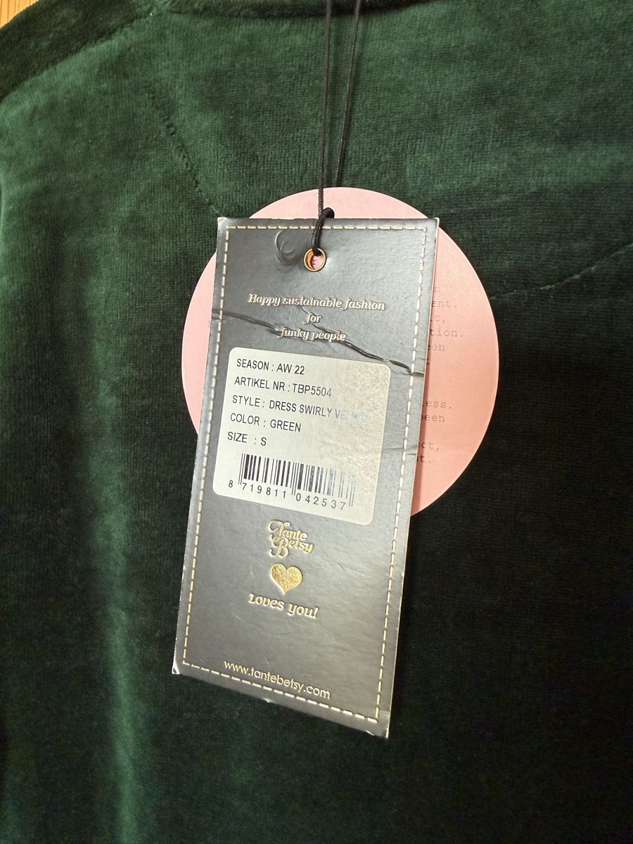 Vestiti: Tante Betsy Kleid Velours S – Nuovo e nell'imballaggio originale da Niederrohrdorf venduto da Frau-Kunterbunt 5