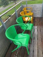 4 Garten-/Terrassen-Stühle