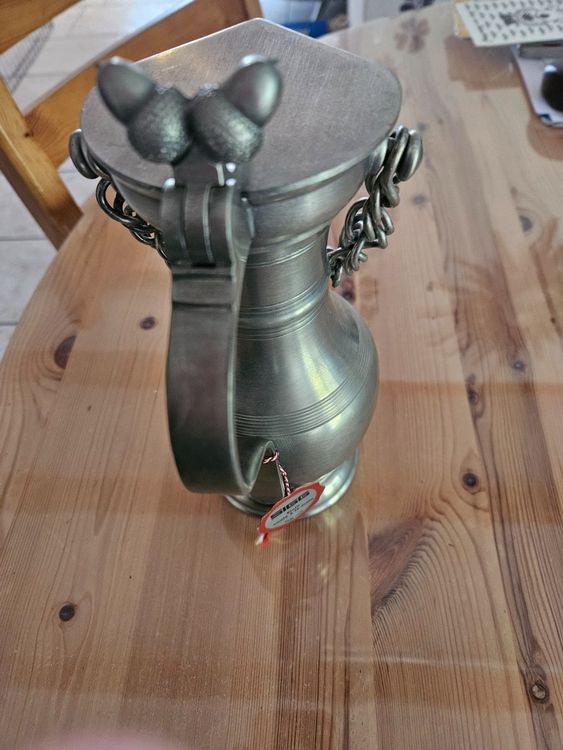 Handgegossener Zinn-Lichtzug – Seepferdchen-Motiv, Bleifrei, Made In Germany