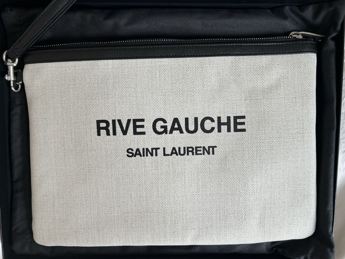 Saint Laurent Borse: Saint Laurent YSL pouchette  – Nuovo e nell'imballaggio originale da Zürich venduto da manuviq