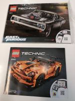 Lego Technic 42111 Charger und 42093 Corvette