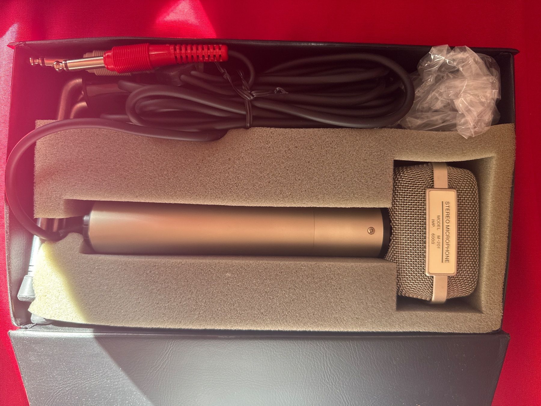JVC Microfoni: JVC M-201 Stereo Condenser Microphone – Usato da Zürich venduto da fin_5g7p