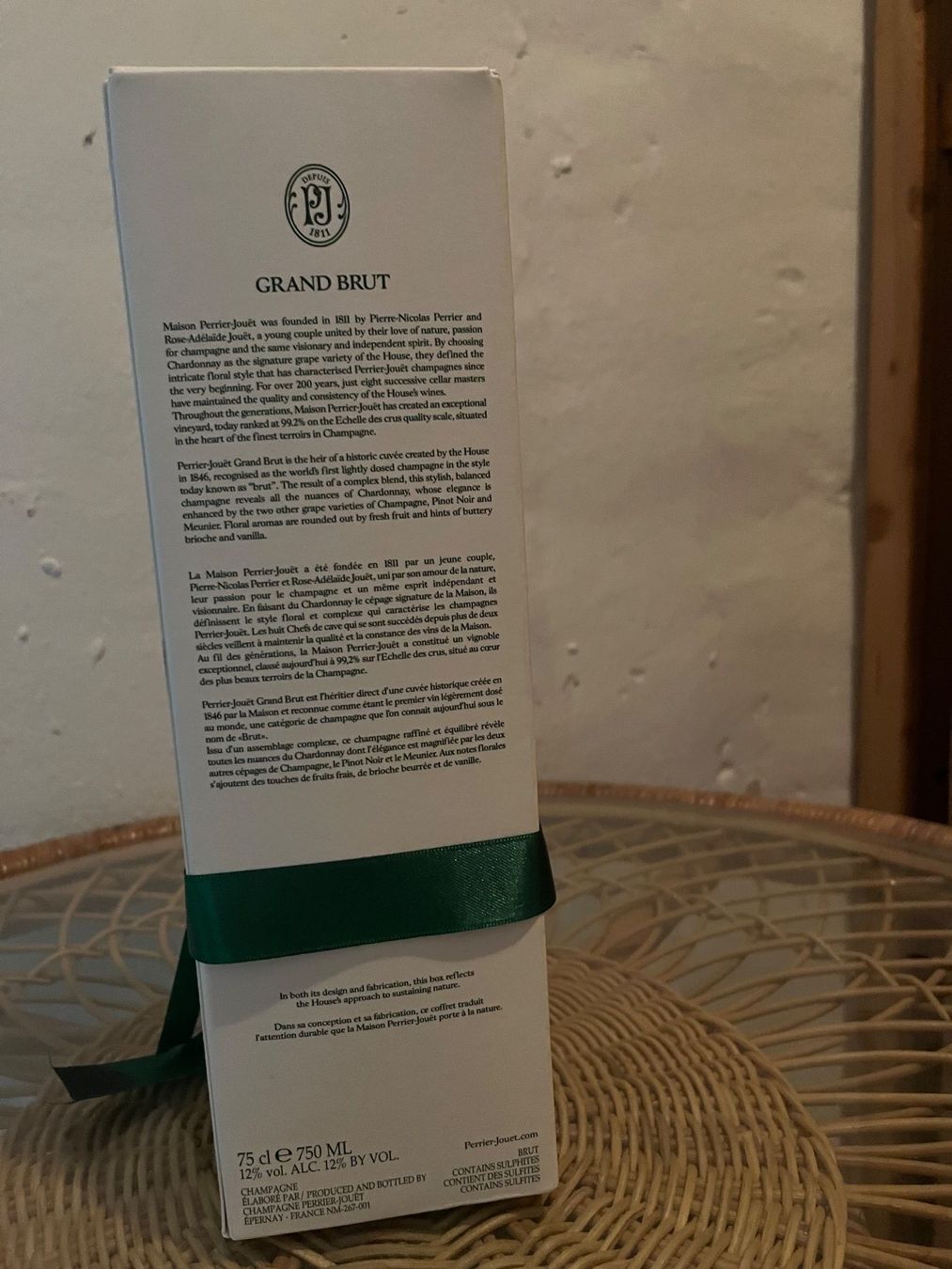 Vino: Perrier-Jouët Grand Brut Classic – Nuovo e nell'imballaggio originale da Baden venduto da ElenArt 3