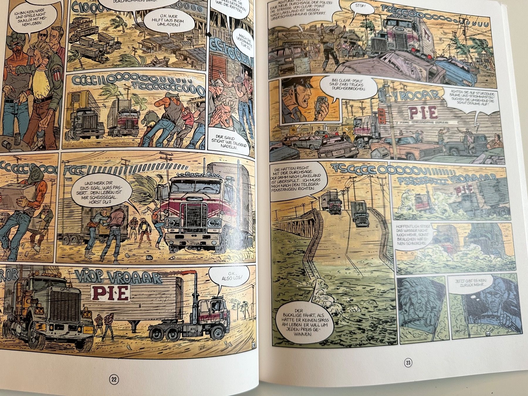 Fumetti: DIE GROSSEN ABENTEUER COMICS 4 - TRUCKER - SOFTCOVER – Usato da Münsingen venduto da Ganjam 6