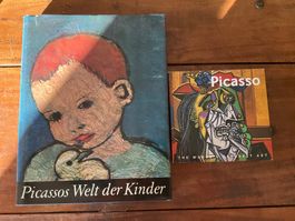 Lot de 2 livres Picasso "Welt der Kinder" et "The World's...