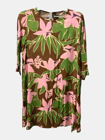 Sommerliches Blumen Kleid mit versteckten Taschen