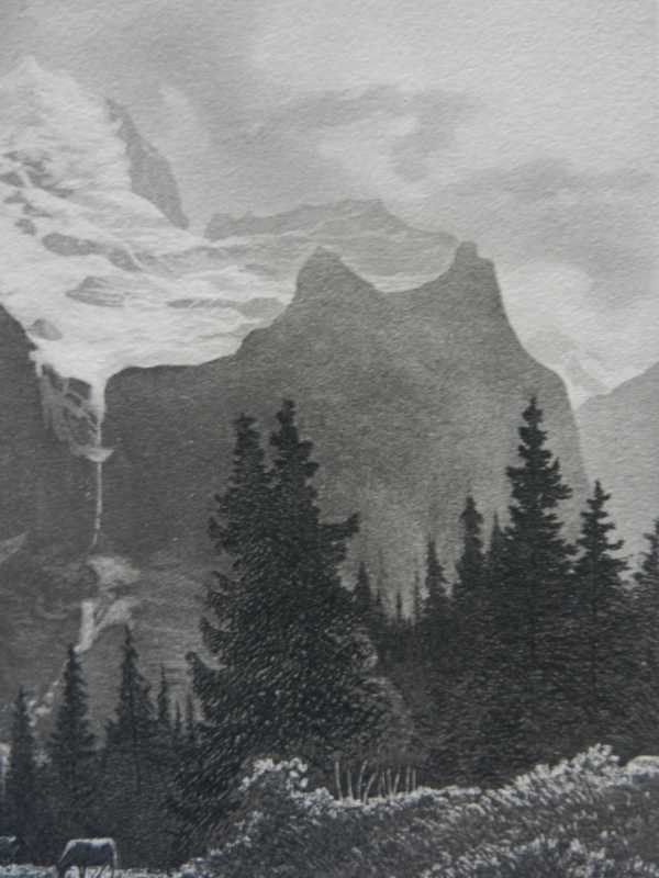 Gravures: Jungfrau Berner Oberland – D'occasion à Risch par Rischli15 6