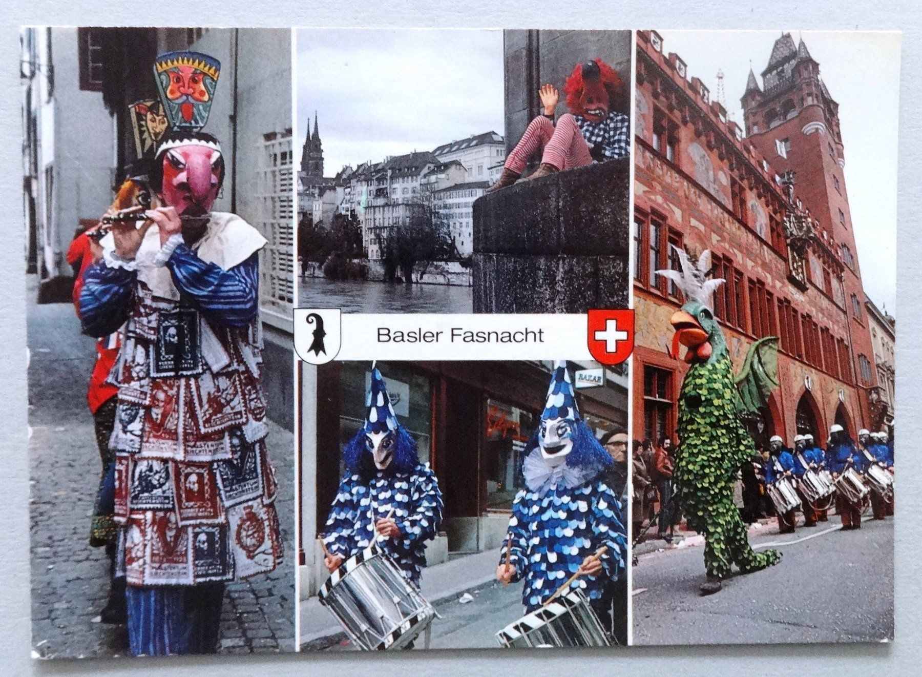 Ansichtskarten: Basler Fasnacht – Gebraucht aus Fétigny von Billy2miny