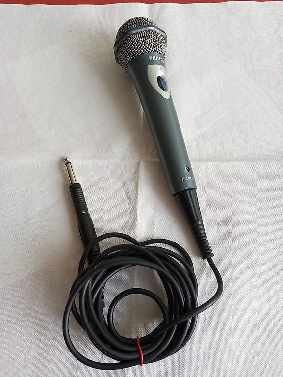 Microfoni: Mikrofon Philips mit Kabel – Usato da Winterthur venduto da pet_6tq2 2