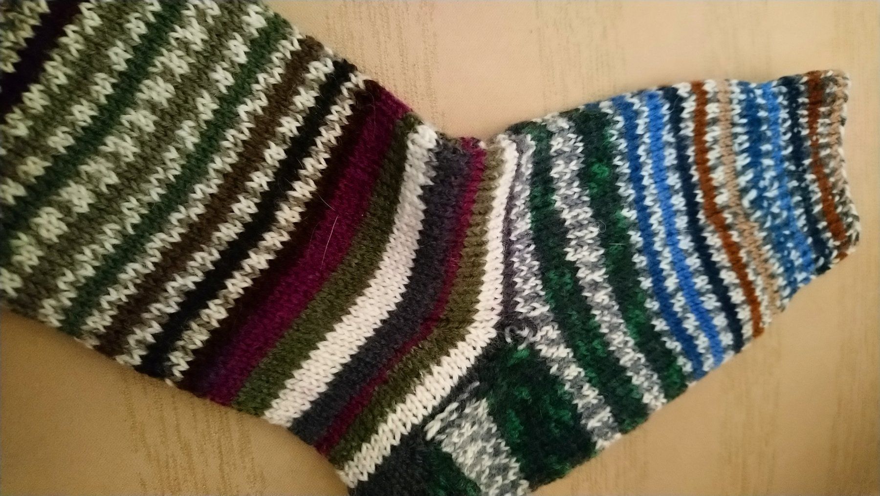Calze: Socken gestrickt, Grösse 37/38 – Nuovo (secondo la descrizione) da Jonen venduto da h-blxgirl79 2