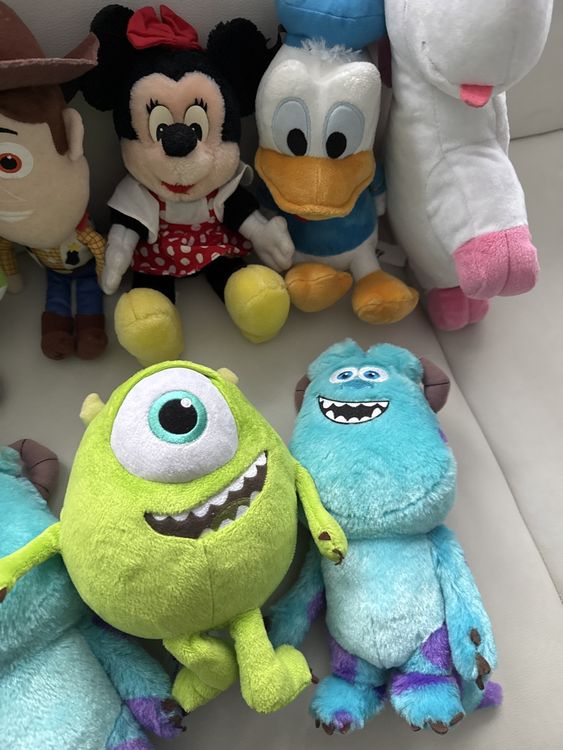 Disney Jouets: 9 Plüschtiere Figuren Disney Einhorn Monster AG Toy Story – D'occasion à Stallikon par Sunday6 2