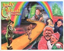 Block Judy Garland. Der Zauberer von Oz. Mosambik