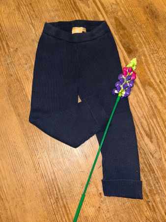 Blaue Leggings 86/92 Manor - neuwertig