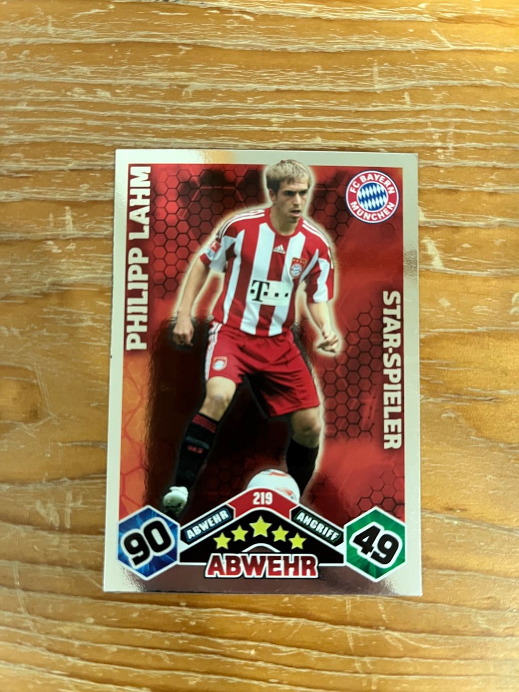 Topps Carte collezionabili: Philipp Lahm Star Spieler – Usato da Balzers venduto da jos_6r9r