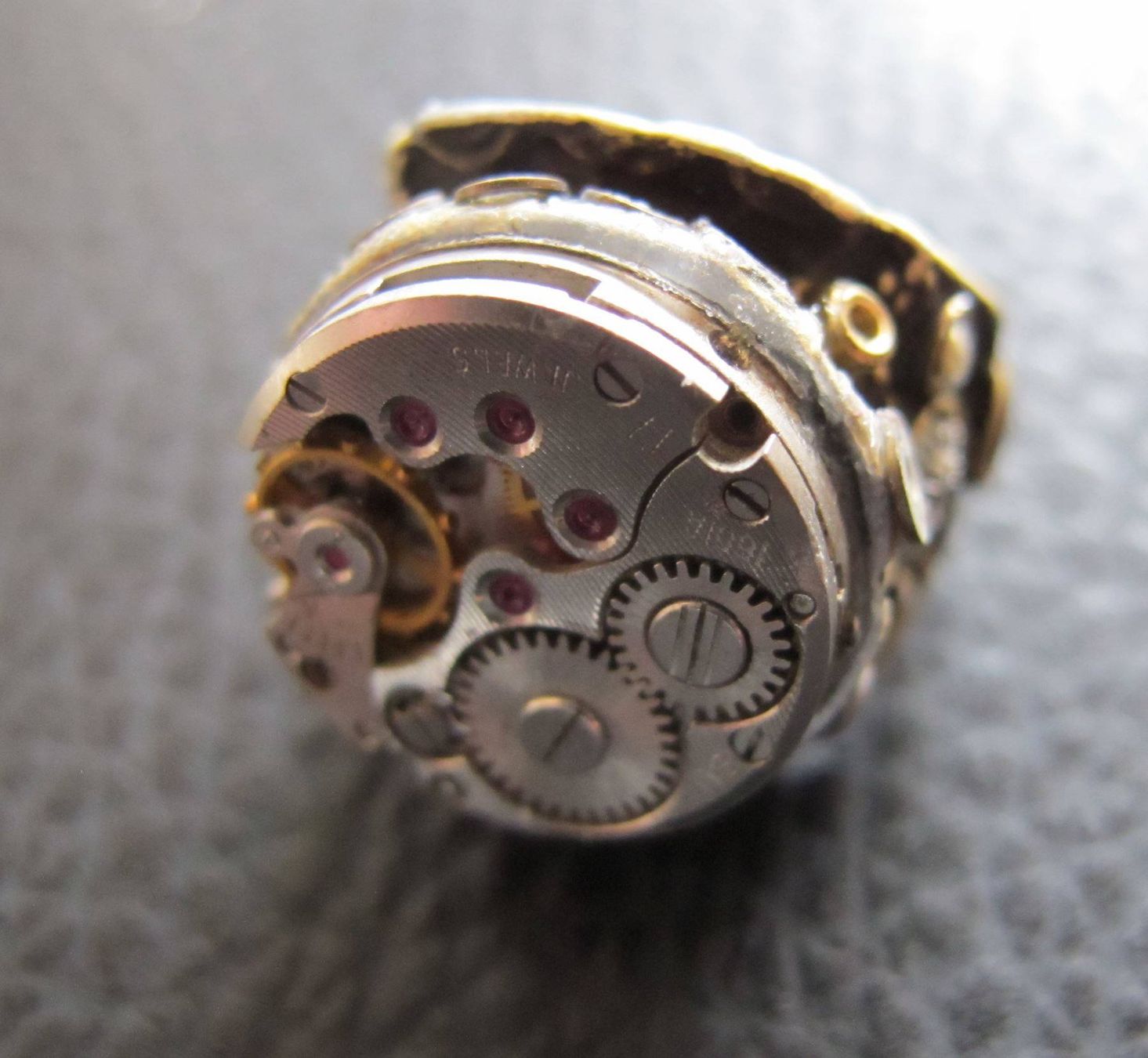 Sonstiger Schmuck: Uhrknall`s handmade Steampunk Fingerring – Neu (gemäss Beschreibung) aus Schwanden GL von UHRKNALL 1