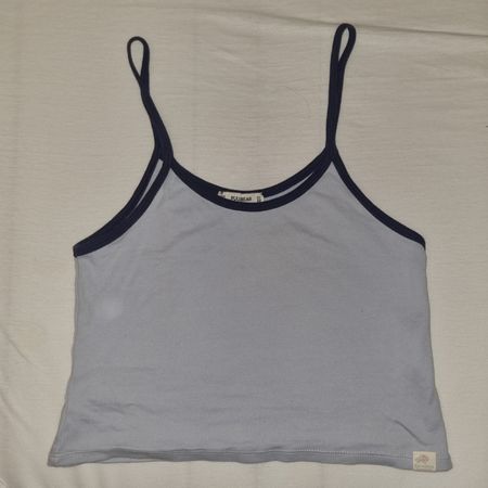 Trägershirt, Pull&Bear, Hellblau, Grösse M