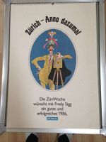 Kalender 1986 Freddy Sigg / Züri Woche / Zürich